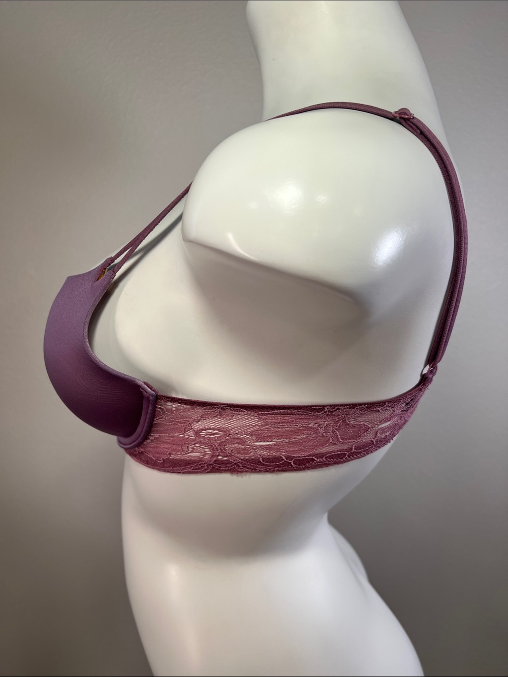 Victoria's Secret Very Sexy Satin Push-Up Bra - Mauve 32C - Picture 5 of 9